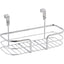 Womack Marrow Homeware Cabinet Door Hanging Storage Basket - Over-the-Door - Silver photo