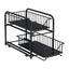 Womack Marrow Homeware Pull-Out Cabinet Drawer Basket - Double Tier - product photo