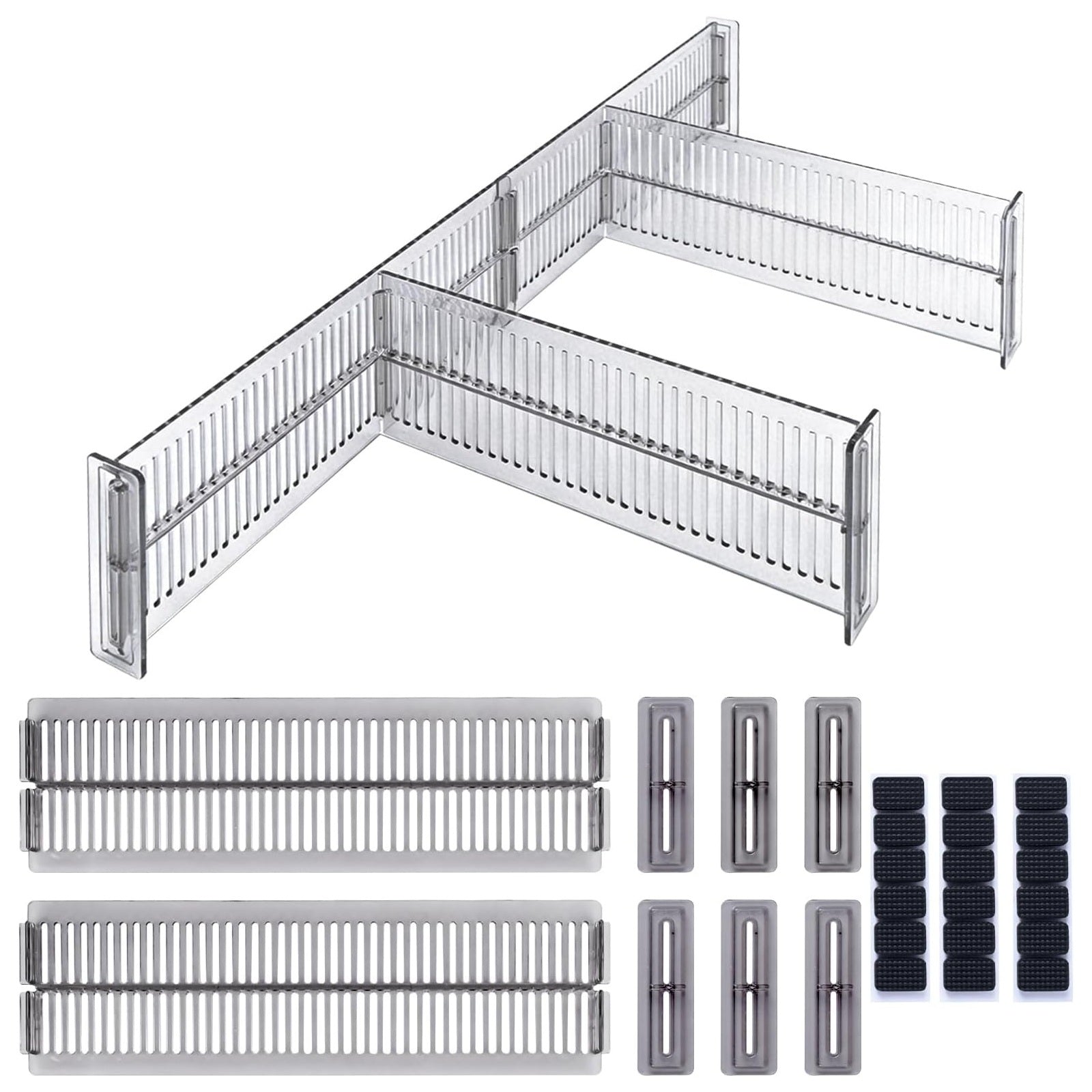 Womack Marrow Homeware Adjustable Drawer Dividers - Set of 6 - product photo Main image