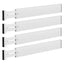 Womack Marrow Homeware Adjustable Drawer Dividers - Set of 4 - White photo