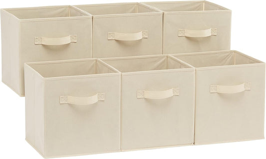 Collapsible Fabric Storage Bin - Gray, Small product photo