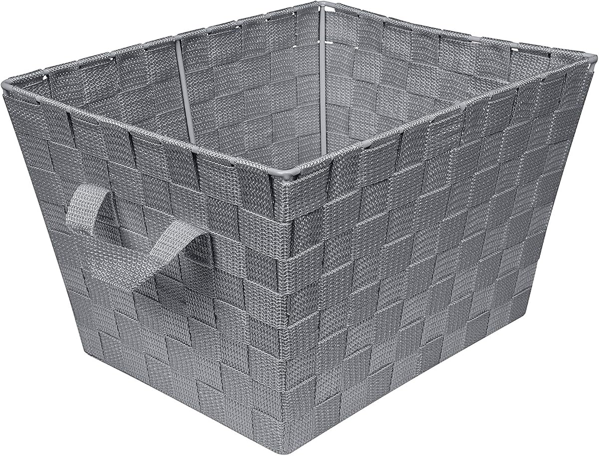 Collapsible Woven Storage Basket - Natural, Small product photo