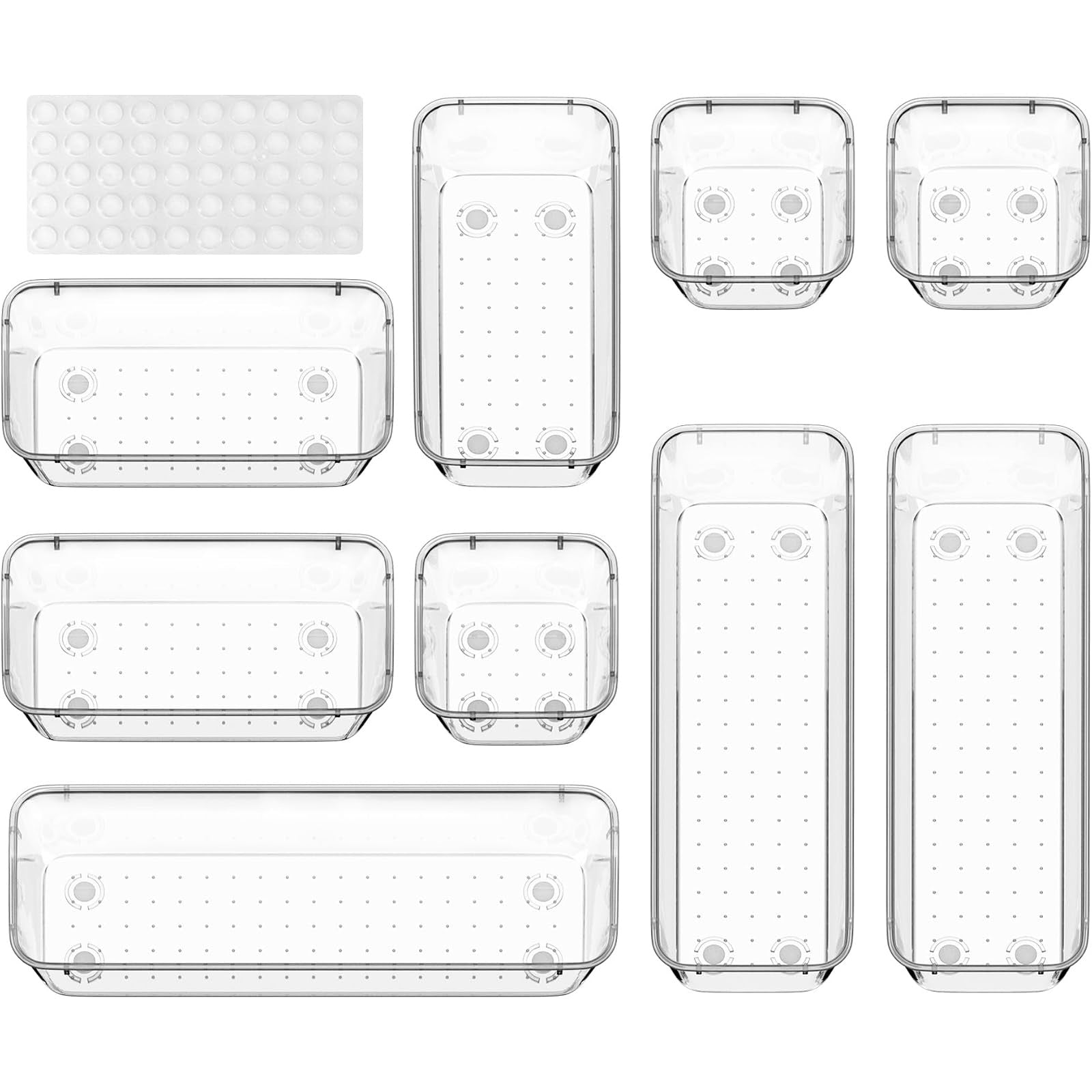 Womack Marrow Homeware Desk Drawer Organizer Insert - 9-Slot - product photo Main image