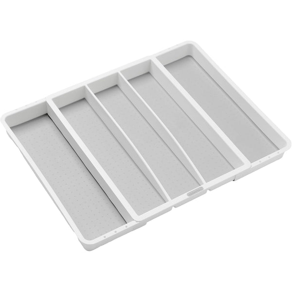Womack Marrow Homeware Expandable Drawer Organizer Tray - 5-Compartment - Gray photo