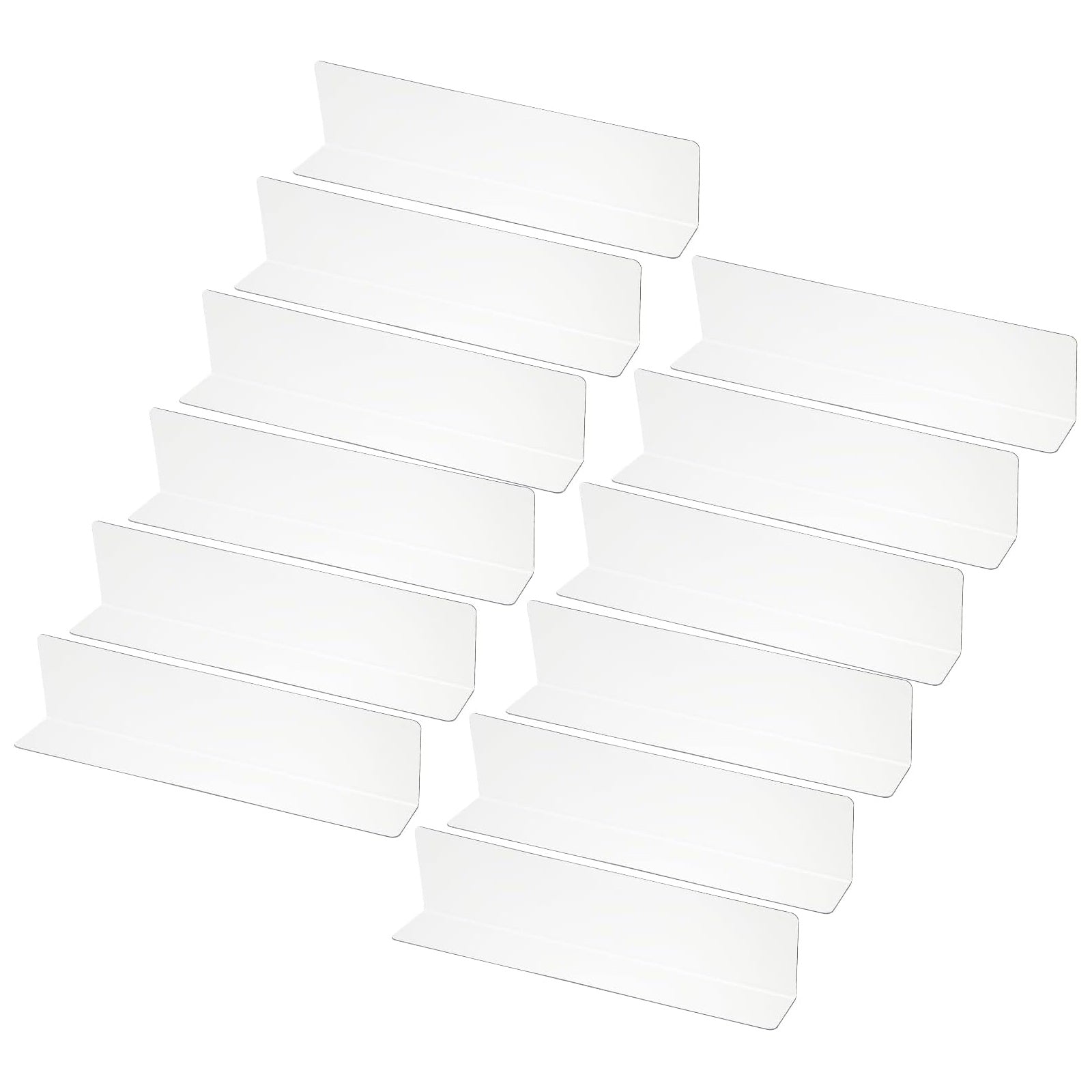 Womack Marrow Homeware Expandable Shelf Divider Clip - Pack of 12 - product photo