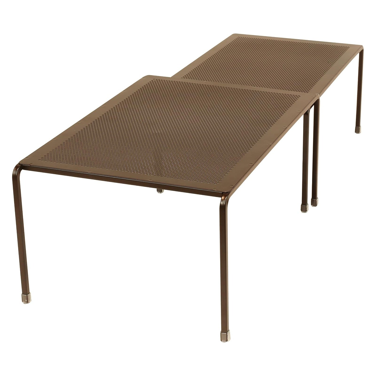 Womack Marrow Homeware Expandable Tiered Shelf Riser - 3-Tier - Bronze photo