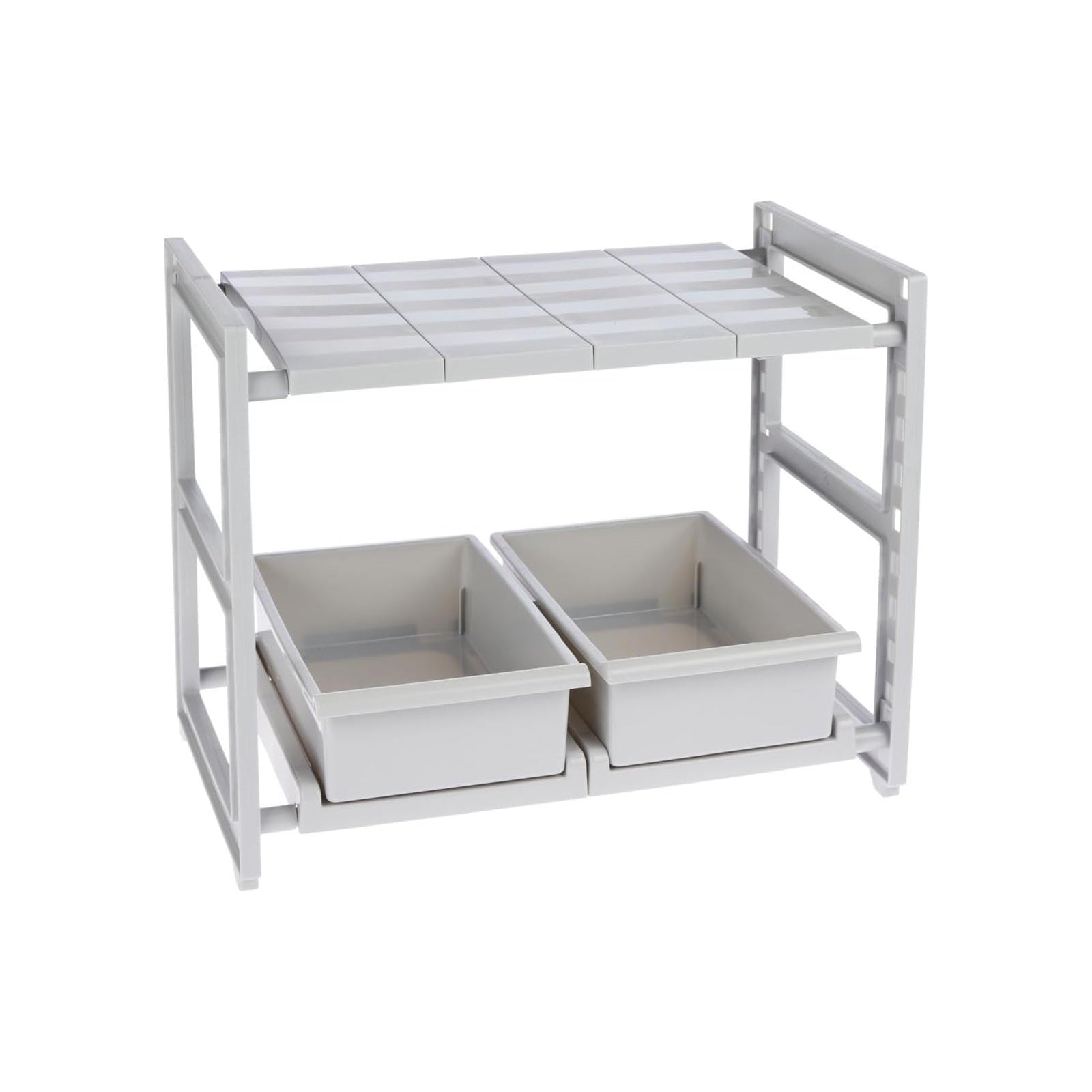 Expandable Under-Sink Organizer Rack Secondary image