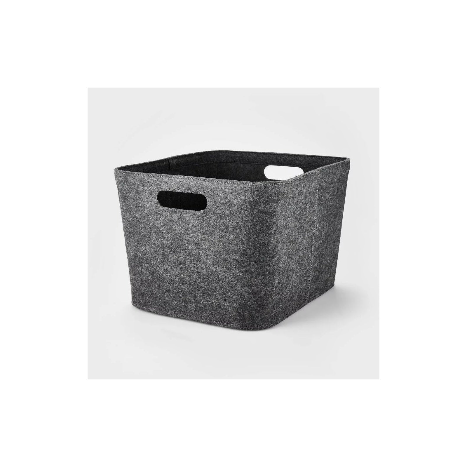 Felt Storage Bin with Handles - Medium Secondary image