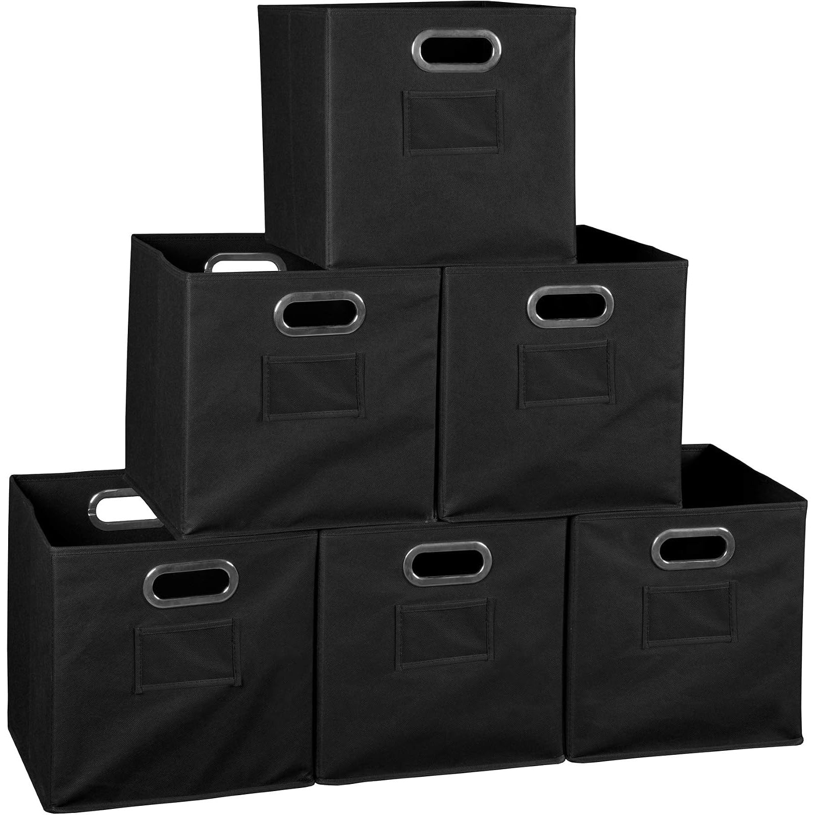Foldable Fabric Storage Bin - Set of 6 Secondary image