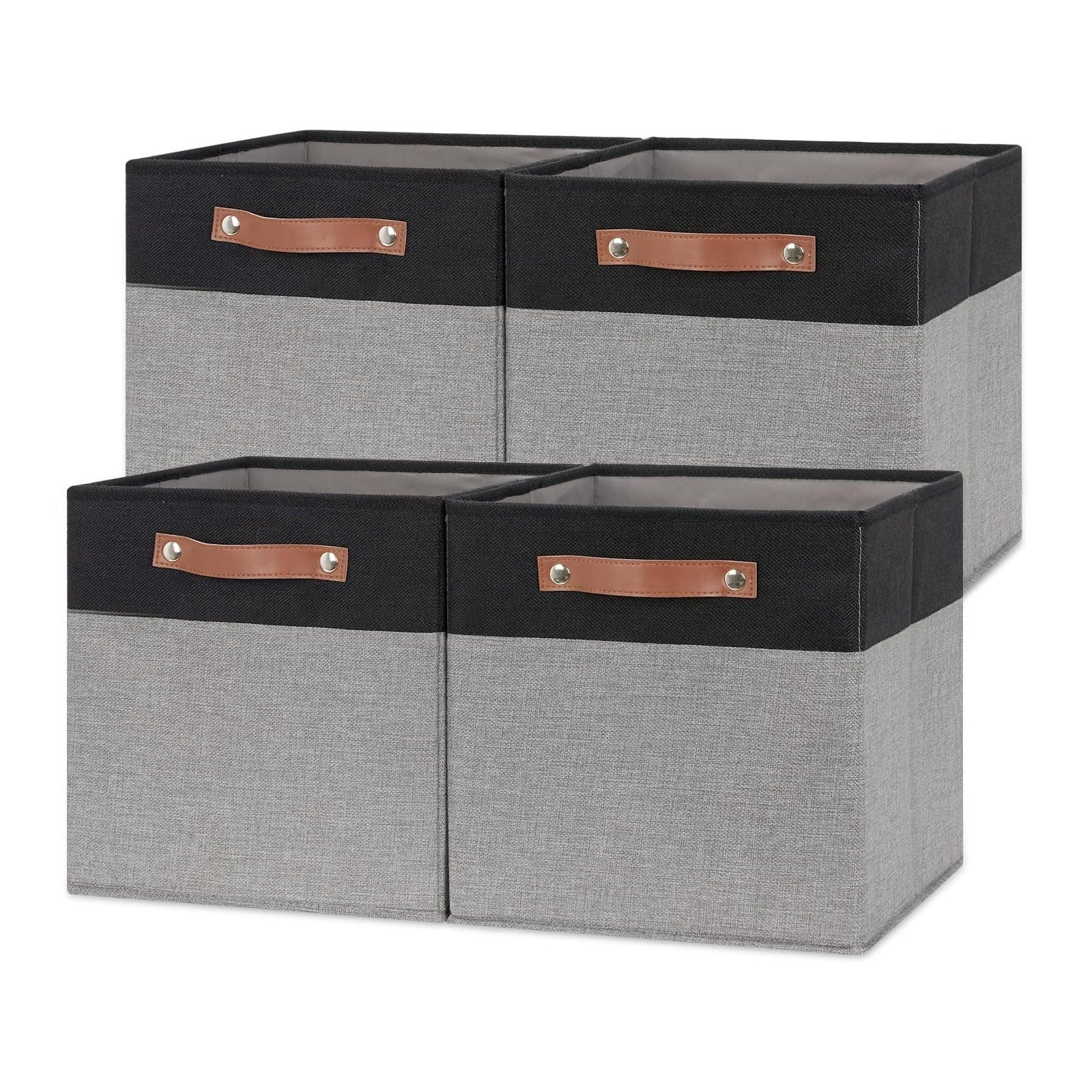 Womack Marrow Homeware Foldable Fabric Storage Cube - Pack of 4 - product photo Main image