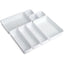 Womack Marrow Homeware Interlocking Drawer Tray Set - Set of 8 - White photo