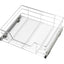 Womack Marrow Homeware Pull-Out Cabinet Drawer Basket - Single Tier - Silver photo