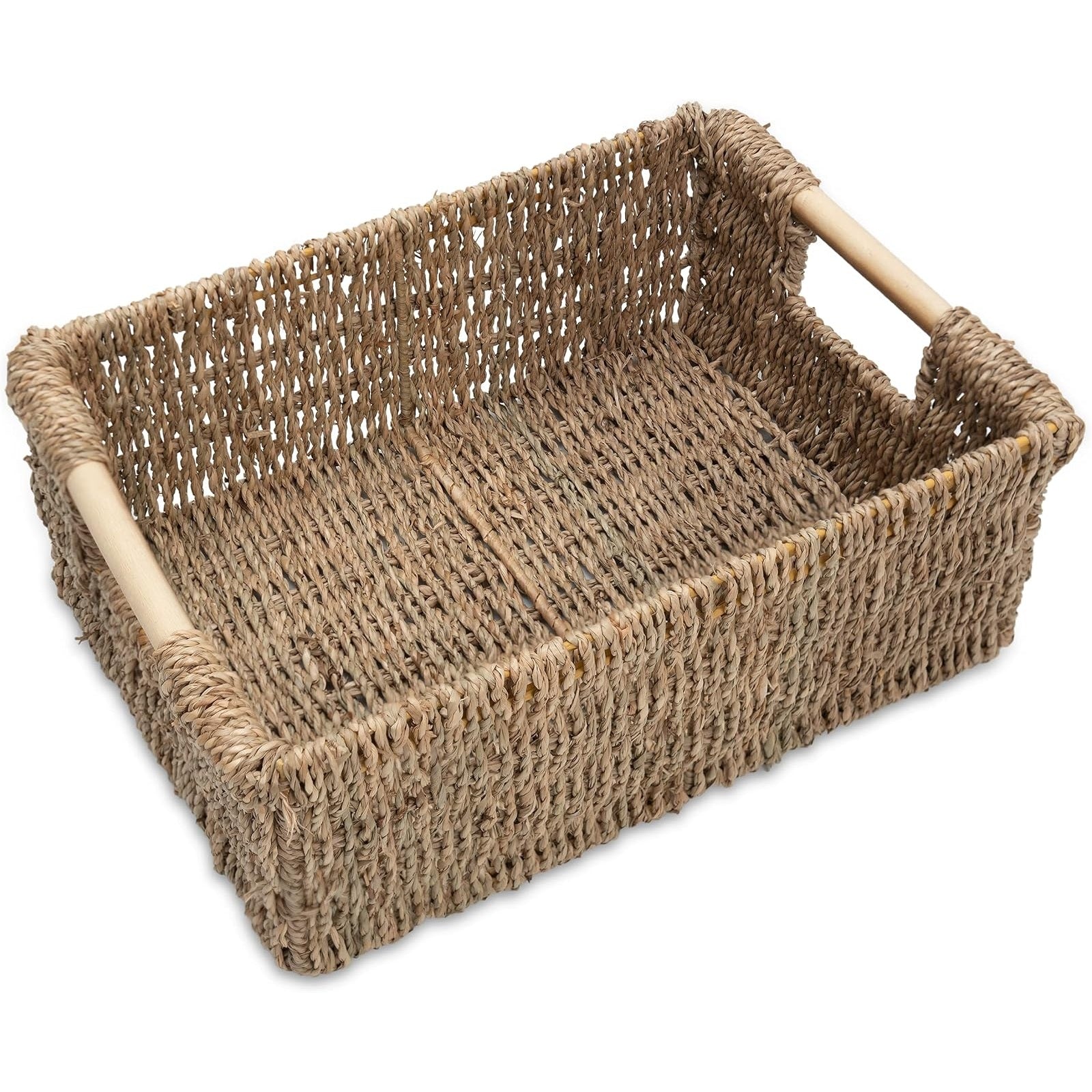 Womack Marrow Homeware Seagrass Woven Storage Basket - Medium - product photo Main image