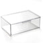 Womack Marrow Homeware Stackable Drawer Organizer Bin - Large - Clear photo