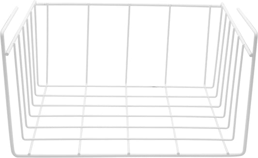 Under-Shelf Hanging Wire Basket - Black, Set of 2 product photo