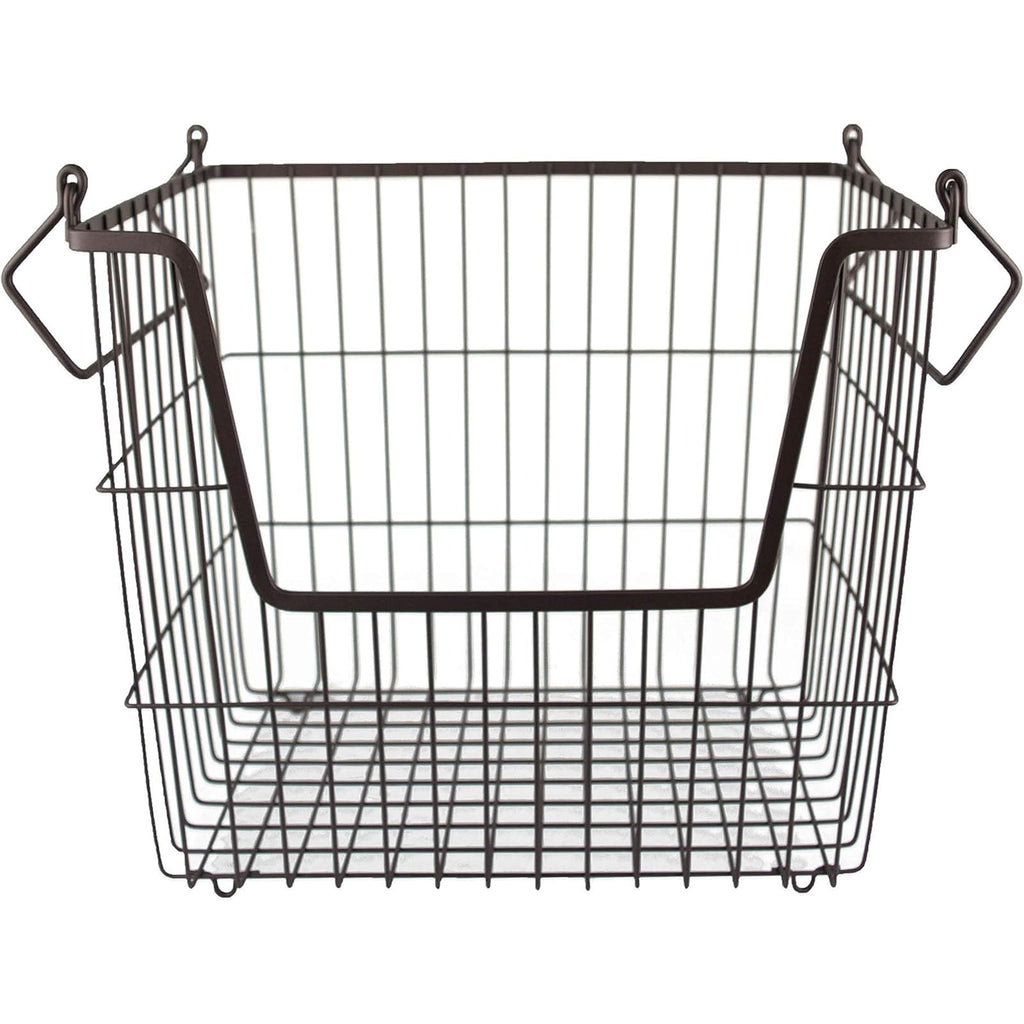 Womack Marrow Homeware Wire Mesh Storage Basket - Bronze photo
