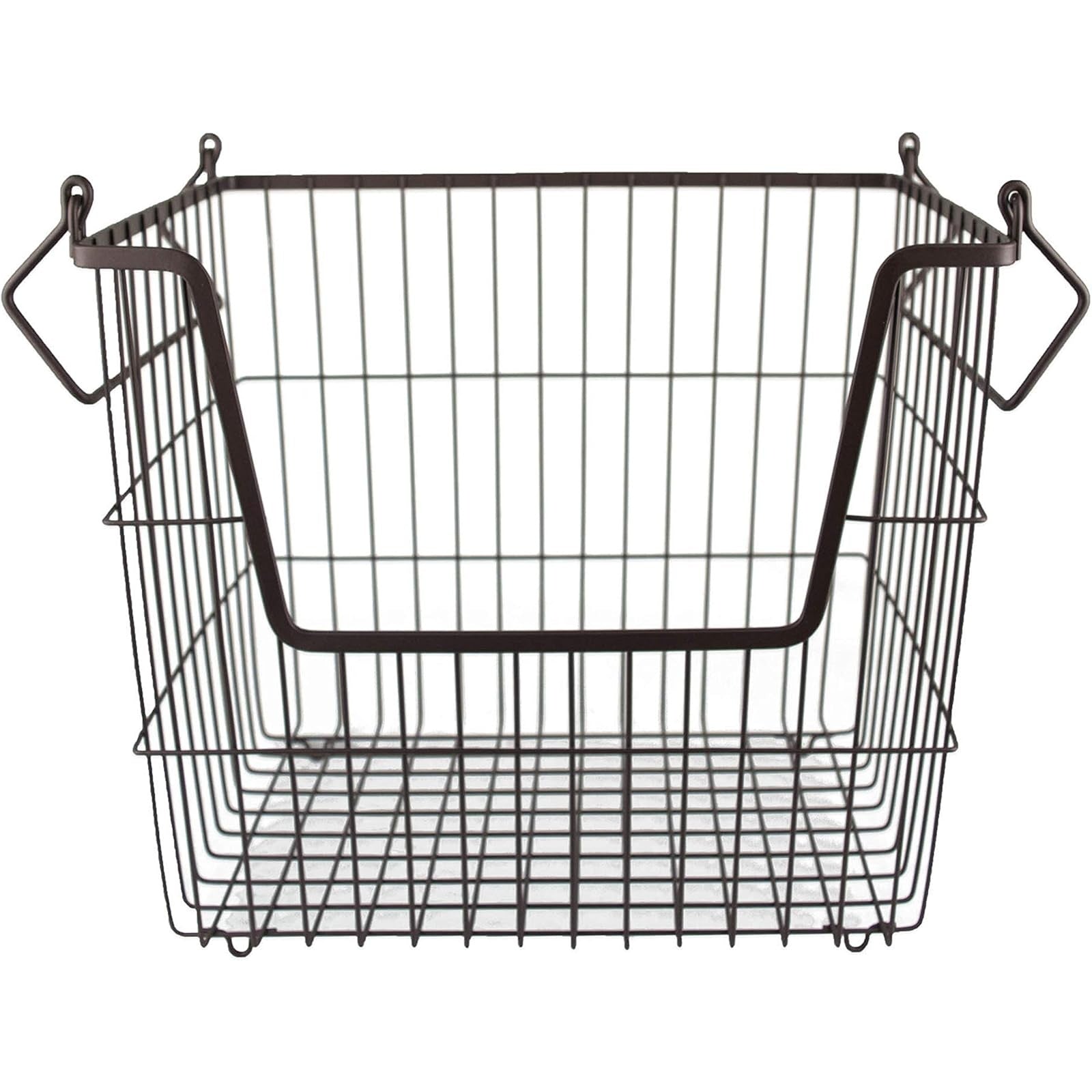 Womack Marrow Homeware Wire Mesh Storage Basket - Bronze photo